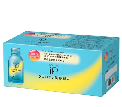 SOFINA iP(ソフィーナアイピー)  クロロゲン酸 飲料 W フルーツブレンド味 ブルー 100ミリリットル