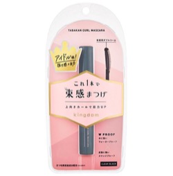 キングダム 束感カールマスカラ クリアブラック