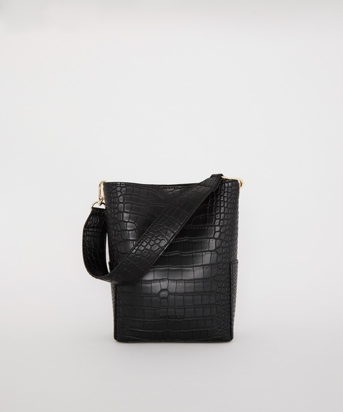 RANDEBOO Croco bucket bag
