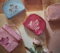 【ポーチ】HH Embroidery Pouch S House of Herme（ハウス　オブ　エルメ）