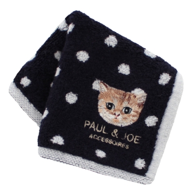 【タオルハンカチ】アクセソワ ミニタオルハンカチ ヌネット ネイビーポール&ジョー(PAUL&JOE)