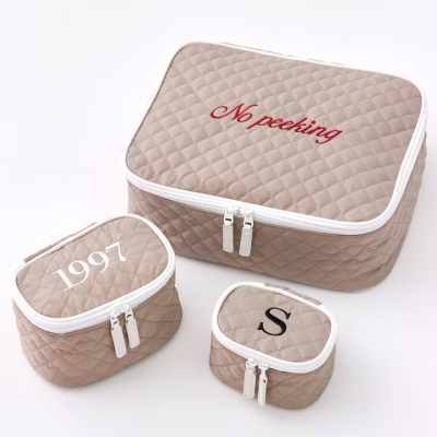 【ポーチ】ダイヤモンドキルトポーチ ミニ ホテルライクインテリア( HOTEL LIKE INTERIOR )