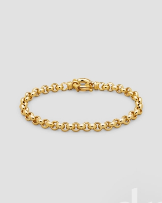 TOMWOOD／トムウッド　Thick Rolo Bracelet Gold