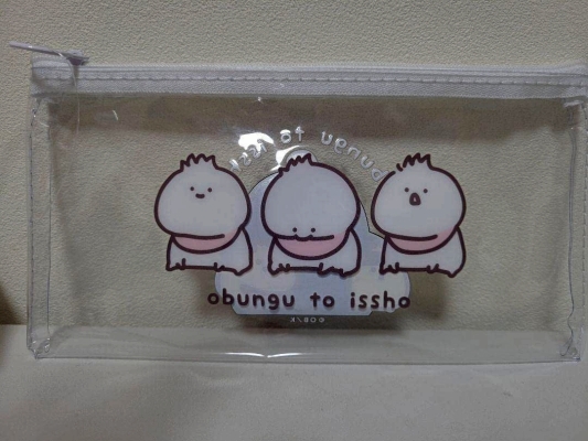 お文具といっしょ ヴィレヴァン限定 ちっちゃくなってもお文具といっしょ クリアポーチ2