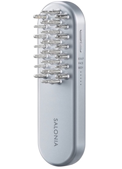 SALONIA サロニア 電気バリブラシ SALONIAサロニアEMS リフトブラシ 美顔器 電気バリブラシ 電気
