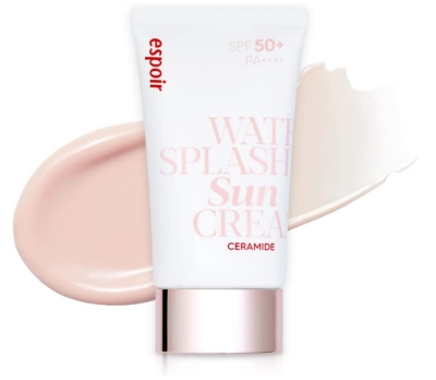 本田翼さんおすすめの日焼け止めは？espoir／エスポア ウォータースプラッシュサンクリームセラミド　SPF50+ PA++++