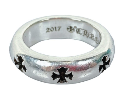 CHROME HEARTS／クロムハーツ　NGTV CH PLUS BAND クロスモチーフリング