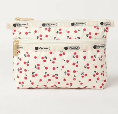 LeSportsac/レスポートサック 神崎 恵コラボ ポーチ さくらんぼ