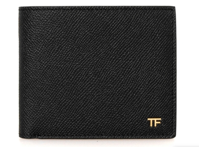 TOM FORD／トムフォード 　クロコ　レザー　二つ折り財布