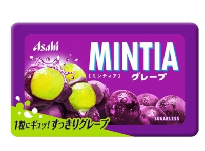 アサヒグループ食品　ミンティア　グレープ