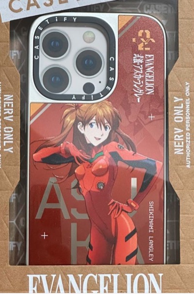 CASETiFY × エヴァンゲリオン14pro 式波・アスカ・ラングレー【内田理央 愛用】スマホケース