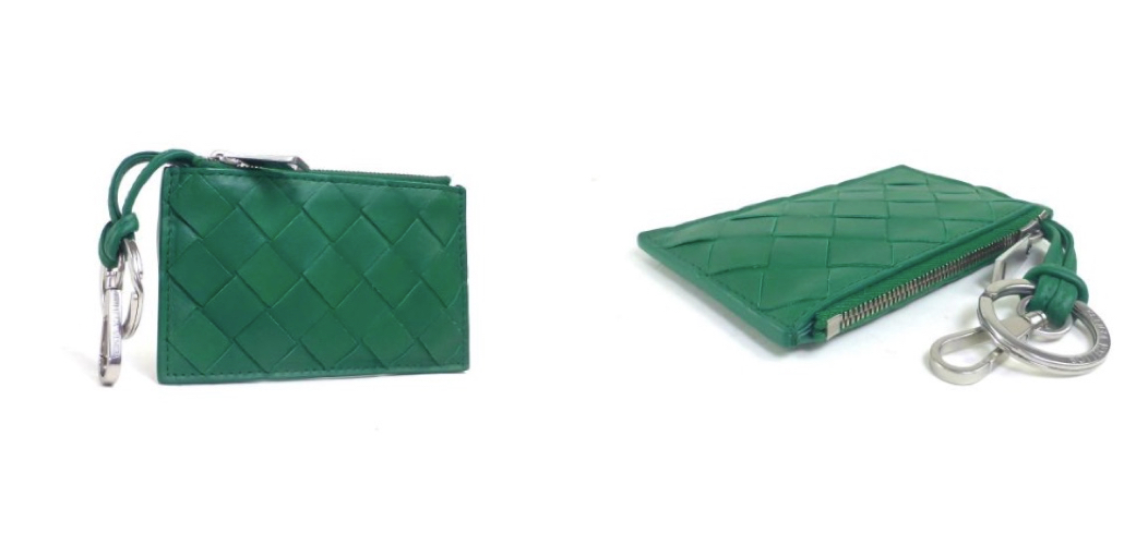BOTTEGA VENETA【内田理央 愛用】蛍光グリーンのキーケース