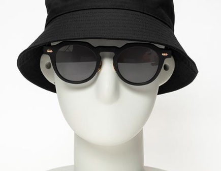 GLITCH1013 LEEDS/アイウェア着用画像