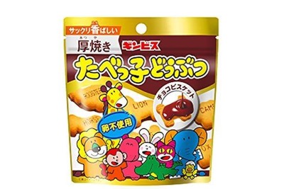 ギンビス 厚焼きたべっ子どうぶつ チョコビスケット