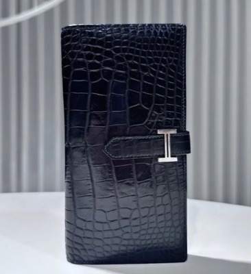 HERMES(エルメス)ベアン クロコダイル ワニ ツートン バイカラー D 刻印