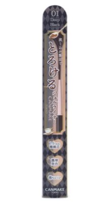 【アイライナー】CANMAKE クリーミータッチライナー 01