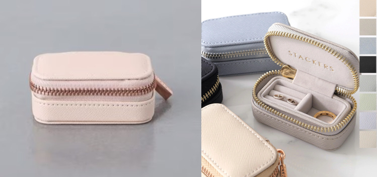 【鎮西寿々歌 バッグの中身】ジュエリーボックスSTACKERSトラベル ジュエリーボックス