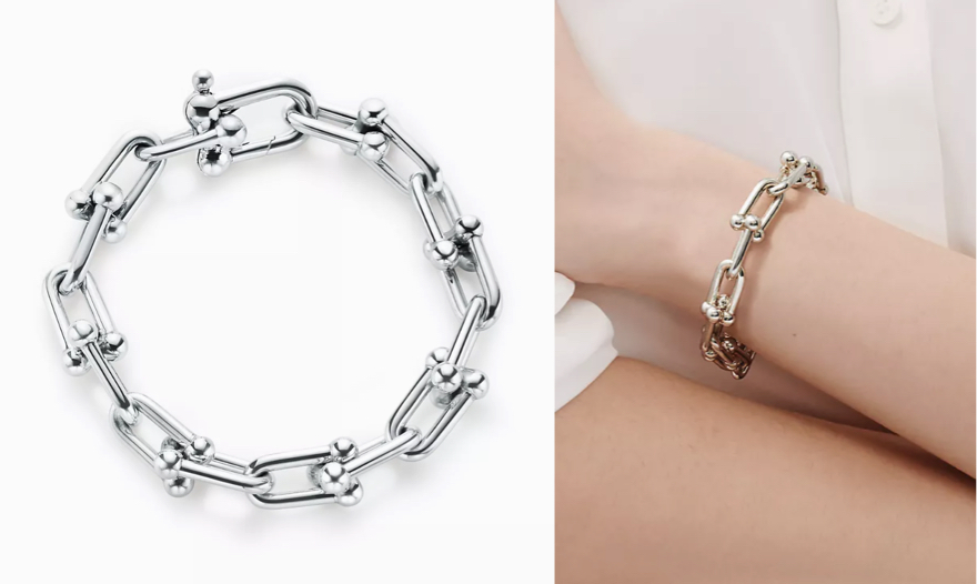 Tiffany（ティファニー）ラージ リンク ブレスレット