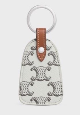 CELINE（セリーヌ）キーホルダー トリオンフキャンバス カーフスキン