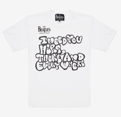 The Beatles CDG（ザ ビートルズ コムデギャルソ）T-Shirt