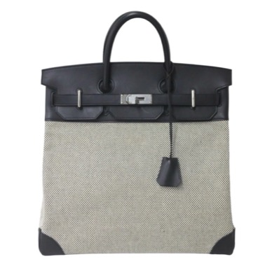 HERMES（エルメス）オータクロア40 ハンドバッグ バッグ キャンバス エバーカラー