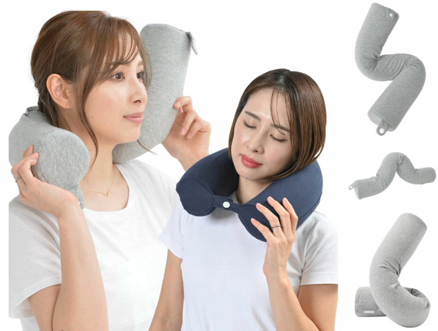 【本田翼 愛用GUAPO ネックピロー】好きな形に曲げられるネックピロー！
