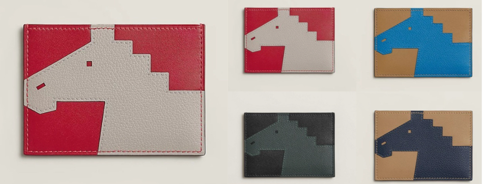 HERMES（エルメス）カードケース 《シュヴァル・ピクト》