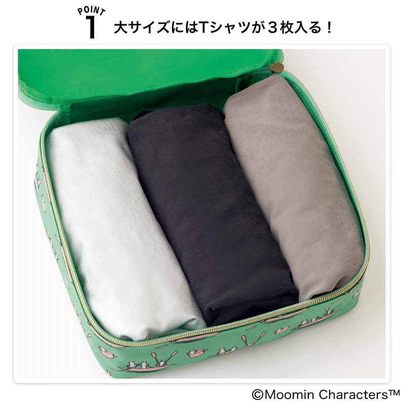 ムーミンの可愛い世界観が詰まったポーチ2種類とカレンダーのセット