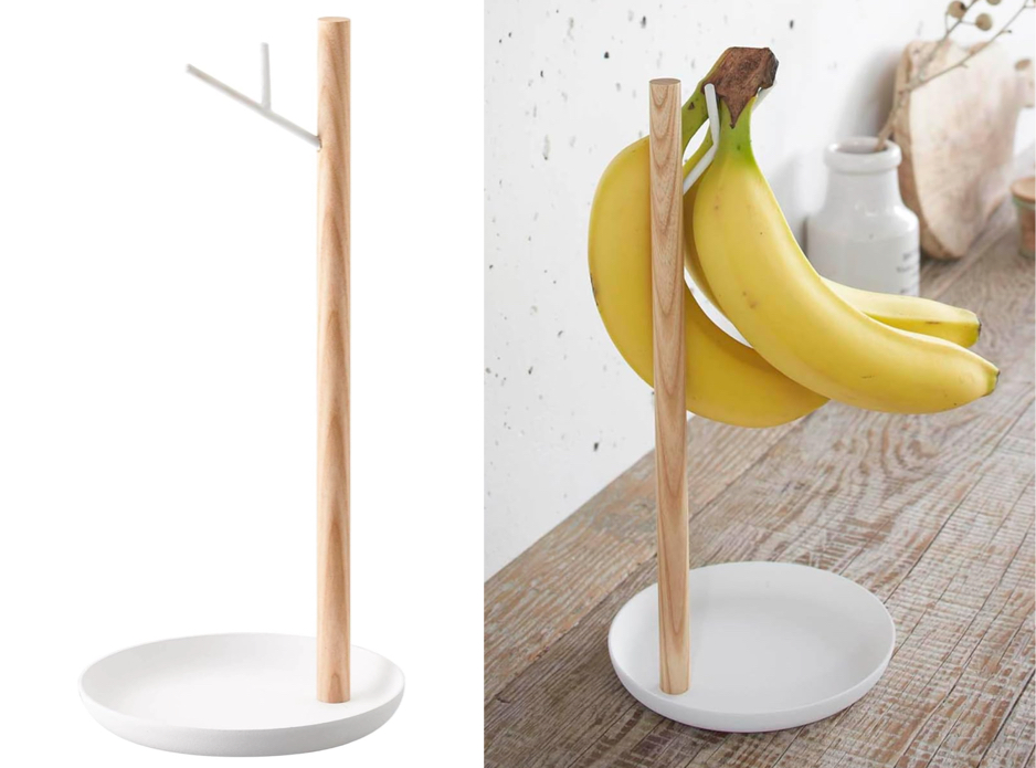 山崎実業 バナナスタンド トスカ ホワイト