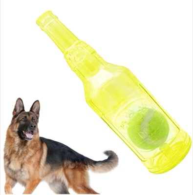 犬用おもちゃ ウォーターボトル クランチャー