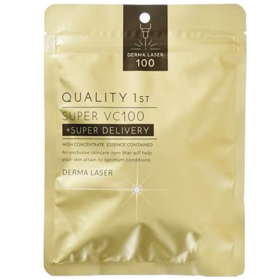 【ダーマレーザー】スーパーVC100マスク〈シート状美容液マスク〉現品サイズ 7枚入り