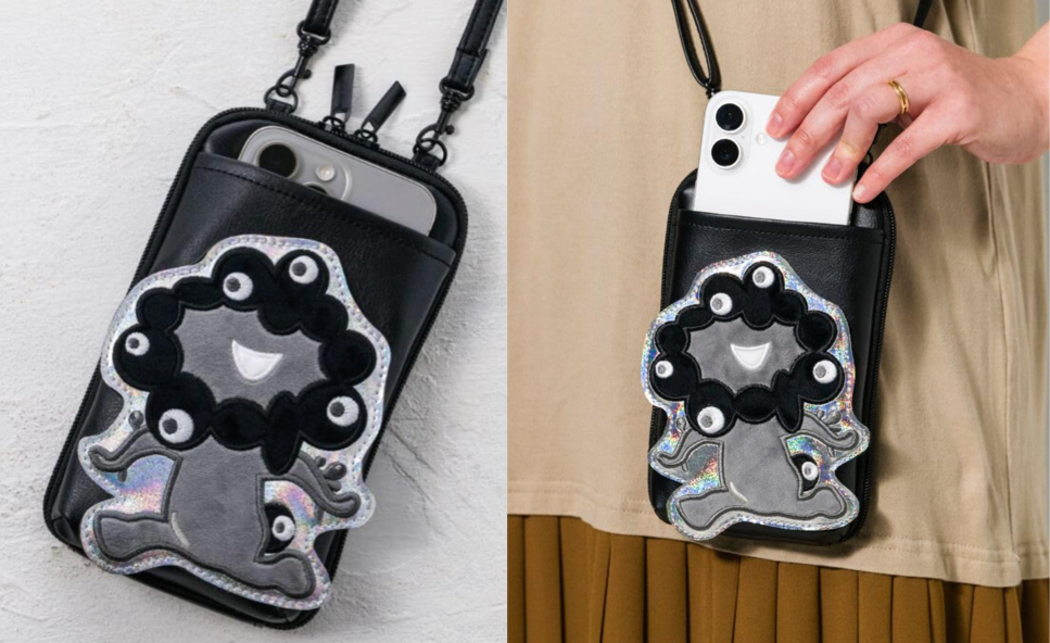 大阪・関西万博公式キャラクター ミャクミャク スマホポシェット【第2弾】モノクロver.