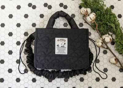 【スヌーピー付録】大人の「ぷっくりキルティングバッグ」が可愛い！2WAY＆軽量で使えるSNOOPYムック本登場