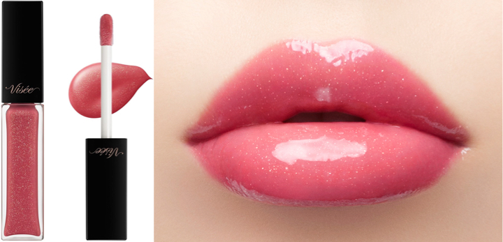 Visée エッセンス リッププランパー華やか人気なのがPK800 ベリーピンク。