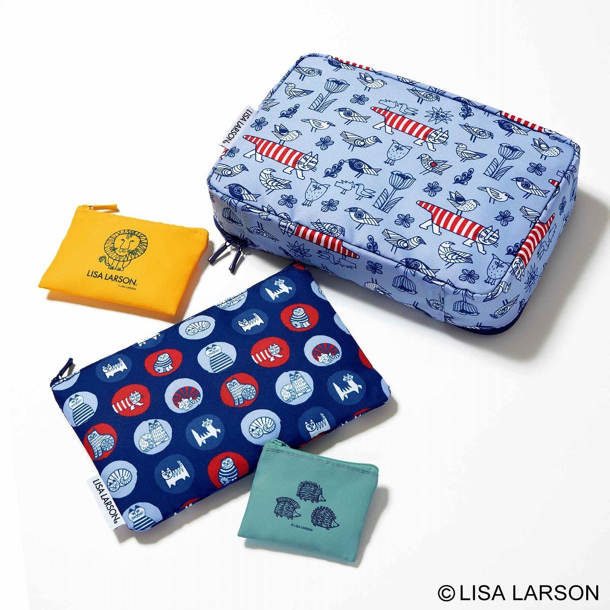 【大人のおしゃれ手帖2026年2月号付録】LISA LARSON特大立体ケース&ポーチ4点セットは収納力どう?ポーチ沼目線でレビュー♡2. 特大立体ケースは“ボックス型”で収納力抜群