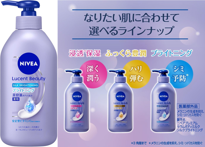 ニベア新作ボディミルク