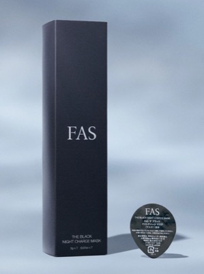 FAS ザ ブラック ナイトチャージ マスク（1包）