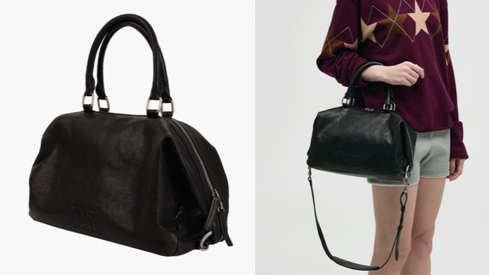 【大沢あかね カバンの中身】ブラックのトートバッグ