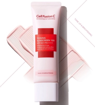 cell fusion c（セルフュージョンシー） セルフュージョン toning sunscreen 100 spf 50 pa