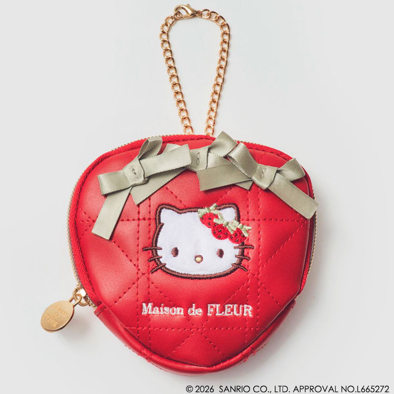 Maison de FLEUR × HELLO KITTY「いちご」コラボ 6種！