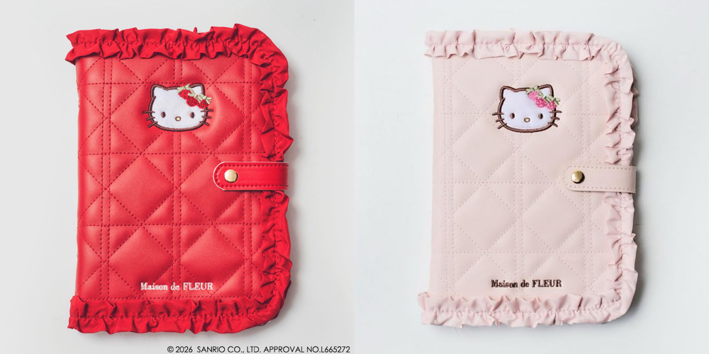 Maison de FLEUR × HELLO KITTY「いちご」コラボ 6種！