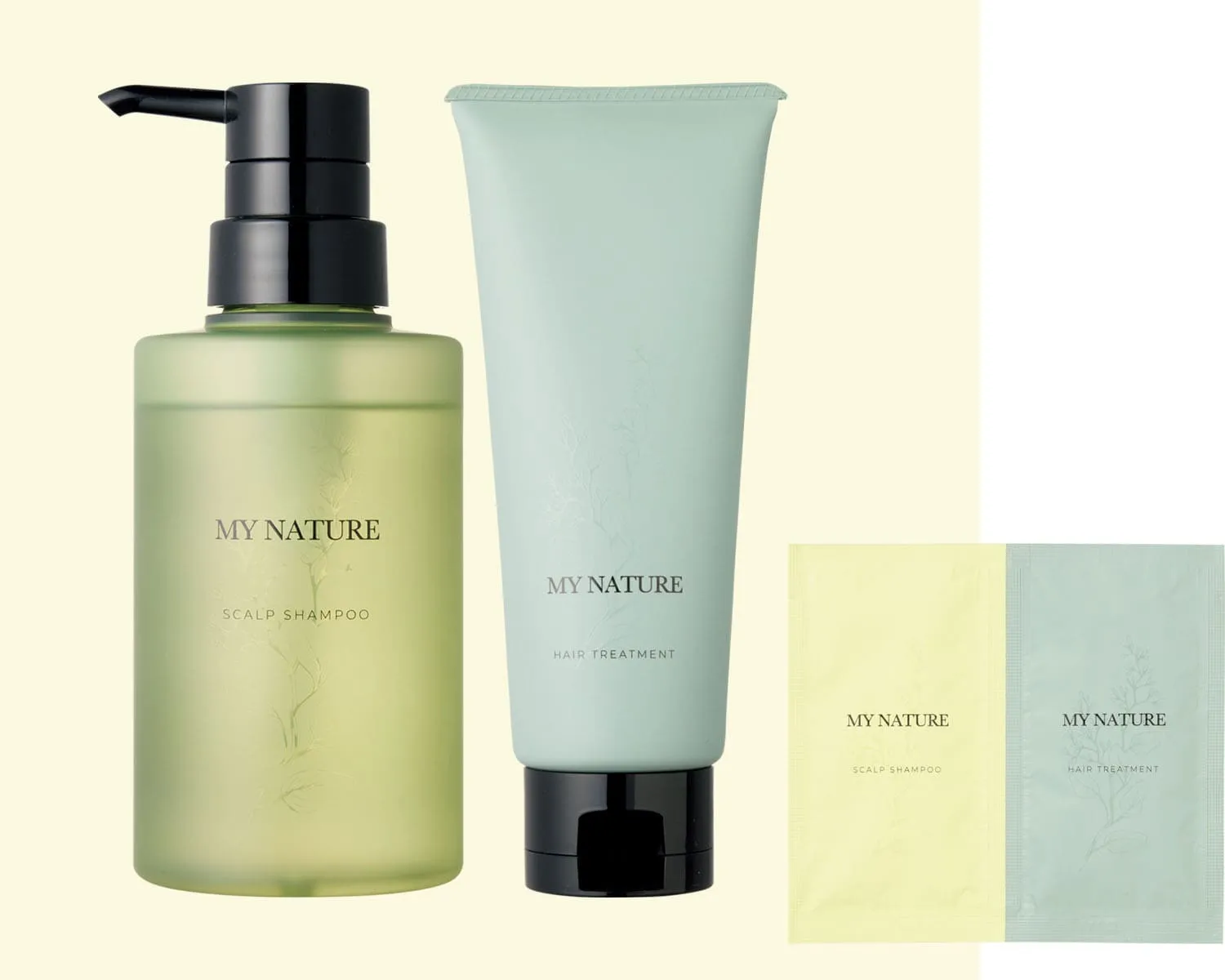 4. マイナチュレ 頭皮ケアシャントリ（各1包）