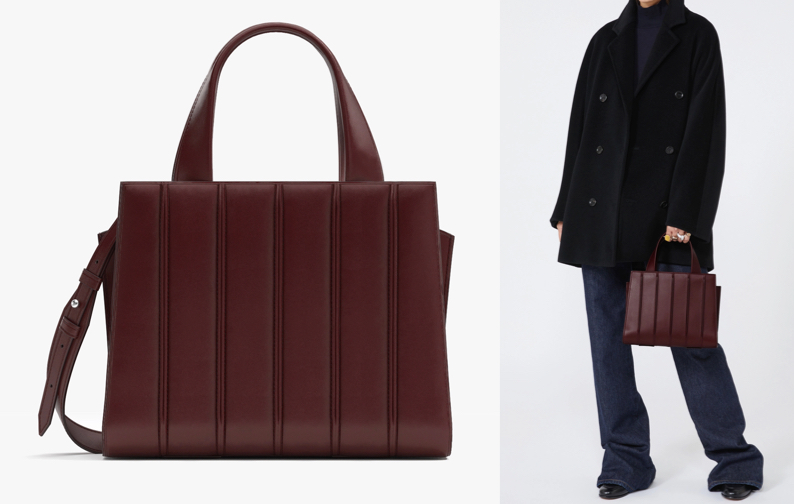 【森星】ブラックのトートバッグ