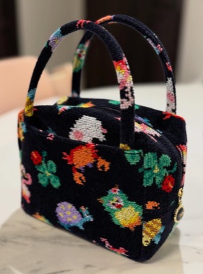 FEILER（フェイラー）<神崎恵さんコラボ>ファンキーフォーチュン 巾着トートバッグ