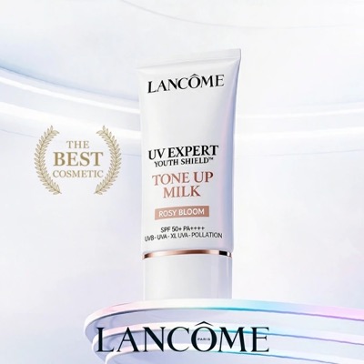 ④ ランコム UV エクスペール トーン アップ ローズ（化粧下地・日焼け止め）